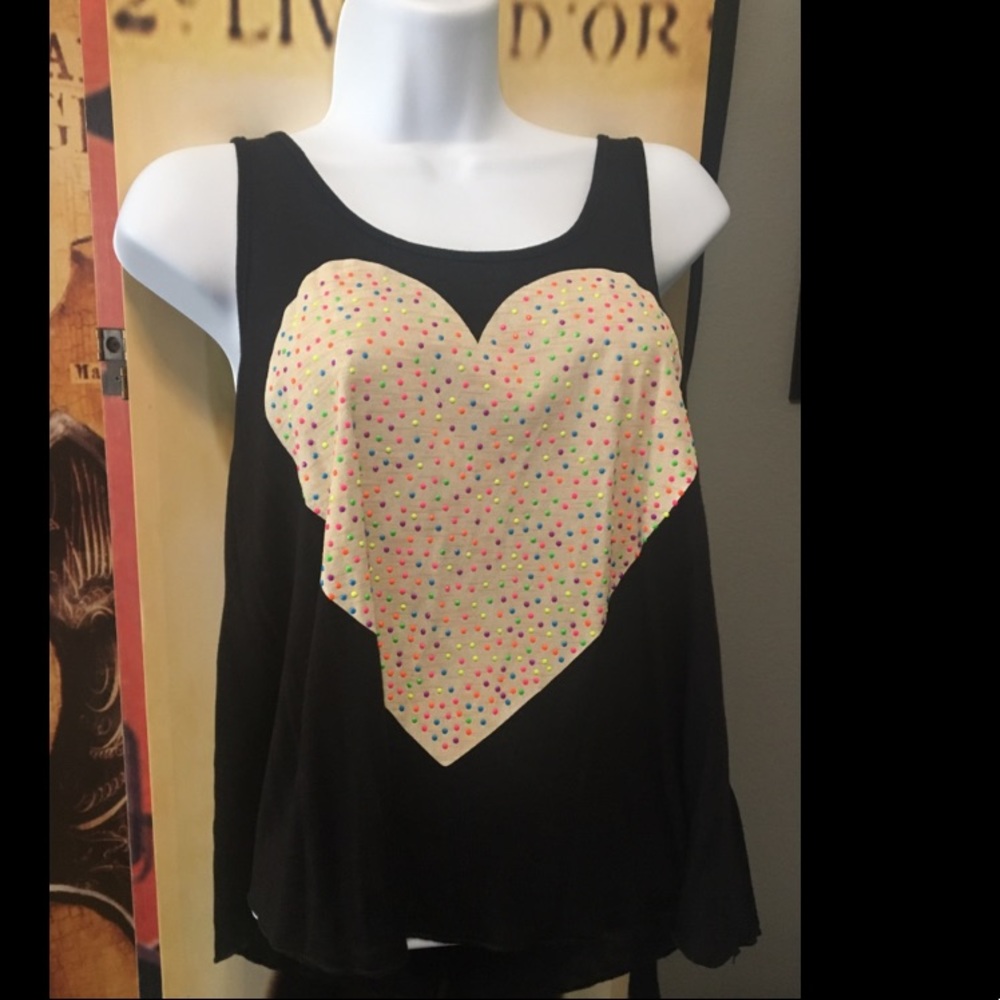 Heart Crop Tank